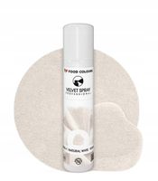 Zamsz w Sprayu Biały Food Colours Velvet 100 ml NATURAL WHITE