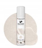 Zamsz w Sprayu Biały Food Colours Velvet 100 ml NATURAL WHITE