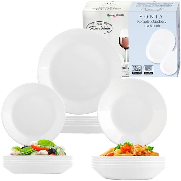 Komplet obiadowy Sonia 18-elementowy zdjęcie 1