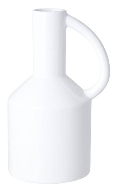 Wazon ceramiczny biały zdjęcie 1