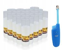 Wkłady do zniczy olejowe S3 96h 4dni 17 cm gratis