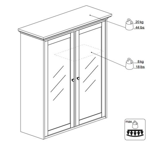 Witryna wisząca PARIS na Arena.pl