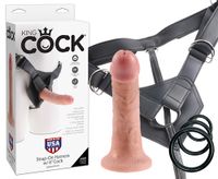 Strap-on King Cock Dildo z przyssawką