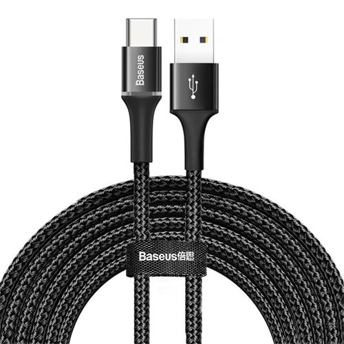 Baseus halo data cable USB For Type-C 2A 3m Black na Arena.pl