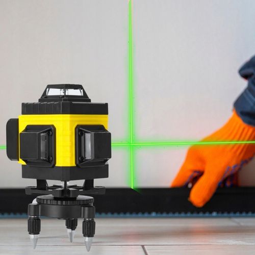 POZIOMNICA LASEROWA POZIOMICA 4D 16 LINII KRZYŻOWA 360 LASER ZESTAW na Arena.pl