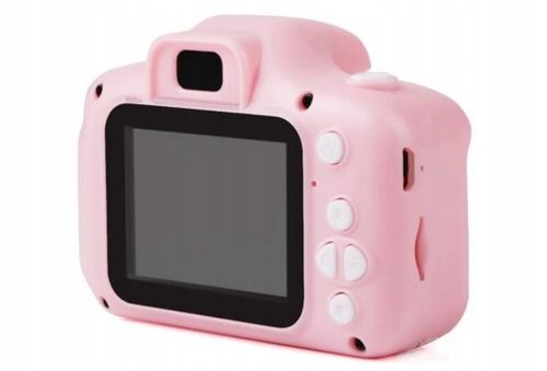 Aparat cyfrowy MVK Digital Camera różowy na Arena.pl