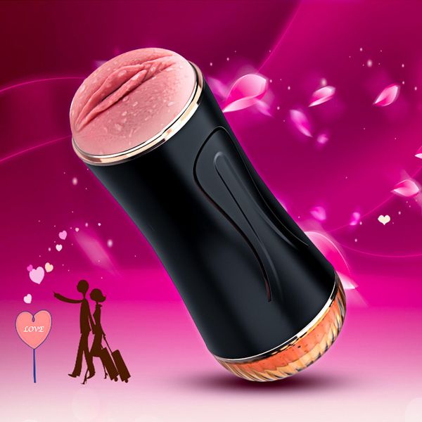 Masturbator-Vibrating Masturbation Cup USB 10 function + Interactive Function / Double Ends zdjęcie 4