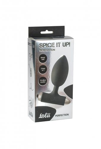 vibrating anal plug spice it up new edition perfection black na Arena.pl