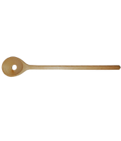 łyżka drewniana z dziurką 30cm l68