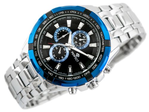 PERFECT - MILTON - silver/blue (zp112i) na Arena.pl