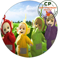 Opłatek na tort - Teletubisie
