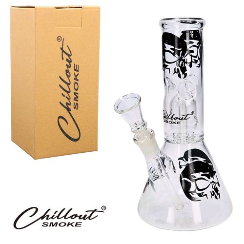 Bongo Szklane Chillout Smoke 20 cm Perkolator Lodowa Komora Fajka Wodna na Arena.pl