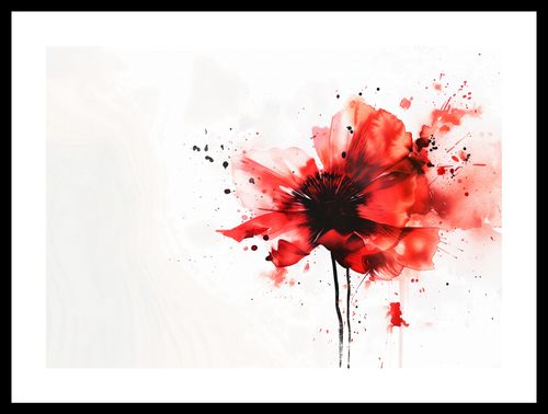 Plakat 42x29,7cm Płynna Akwarela na Arena.pl