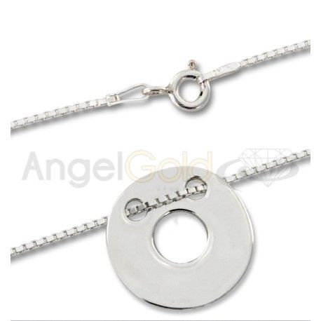 SREBRNA BRANSOLETKA CELEBRYTKA KÓŁKO Z DZIURKĄ PRÓBA SREBRA 925 GRAWER GRATIS na Arena.pl