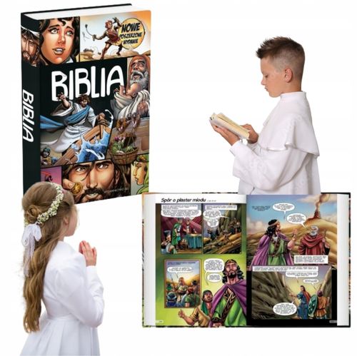 Biblia komiks Sergio Cariello na Arena.pl
