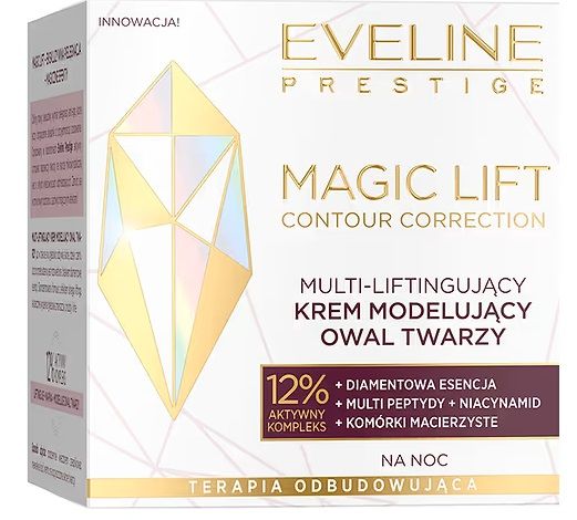 Multi-liftingujący Krem Modelujący Owal Twarzy Na Noc Eveline zdjęcie 1