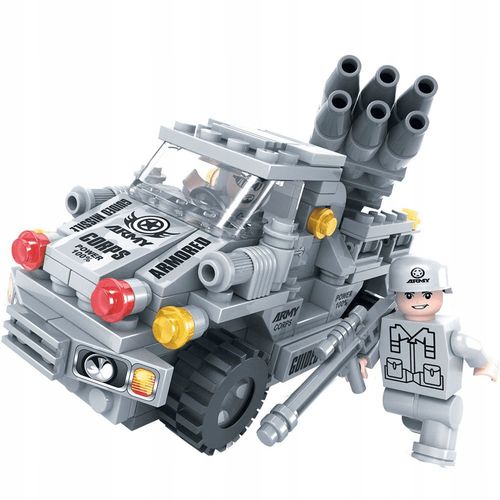 Klocki Armia -wyrzutnia rakiet Dromader- 197el na Arena.pl