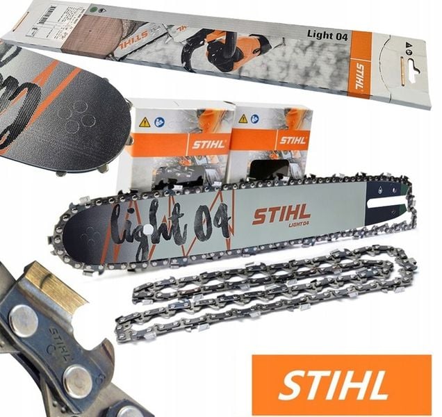 PROWADNICA + 2 ŁAŃCUCHY STIHL 35cm 3/8 1,3 zdjęcie 1