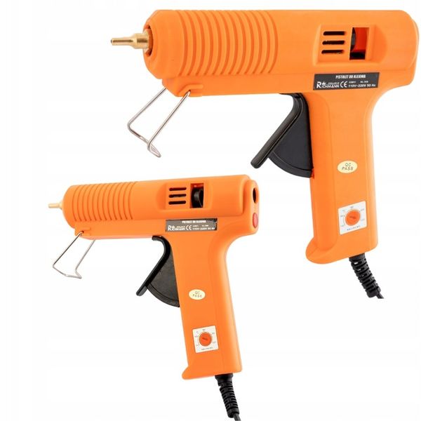 PISTOLET DO KLEJU NA GORĄCO 150W Z REGULACJĄ TEMPERATUR 5 STOPNIOWY SOLIDNY zdjęcie 4