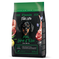 fitmin for life lamb&rice mini hipoalergiczna karma 2,5 kg