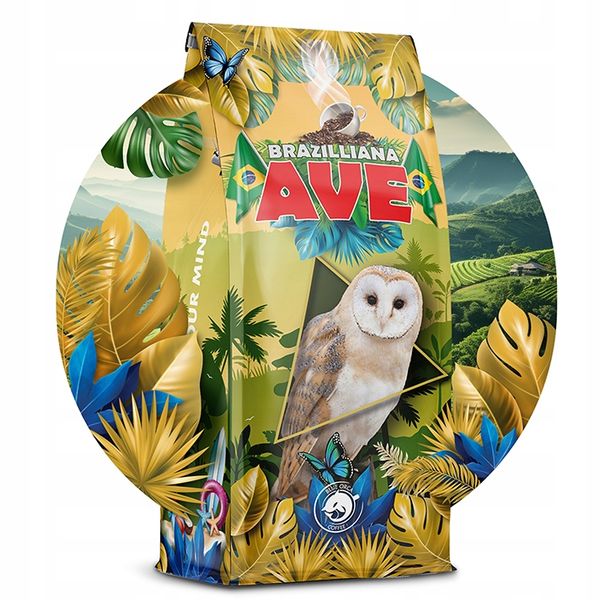 KAWA BRAZILLIA AVE -SWIEŻO PALONA Z PALARNI 2x1 KG zdjęcie 13