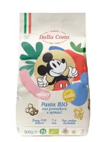 Makaron (semolinowy TrÓjkolorowy) Disney Mickey BIO 300 g - Dalla Costa