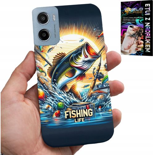 ETUI DO MOTOROLA E15 / G05 - WZORY DLA WĘDKARZA, RYBY, DORSZ, ŁOSOŚ na Arena.pl