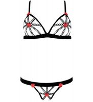 Estell - biustonosz + stringi L