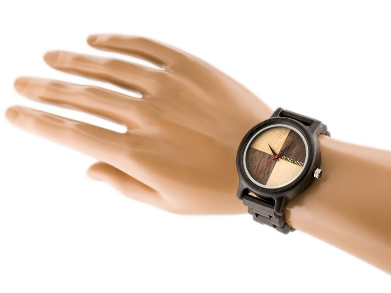 ZEGAREK MĘSKI DREWNIANY BOBOBIRD (zx058a) zdjęcie 5