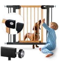 Barierka bramka zabezpieczająca czarna Nukido 718200