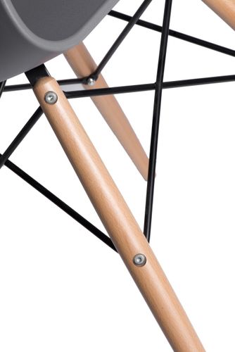 Krzesło Leaf DSW szare  D2 na Arena.pl