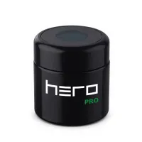 Szklany pojemnik bezzapachowy z higrometrem HERO PRO - 100 ml