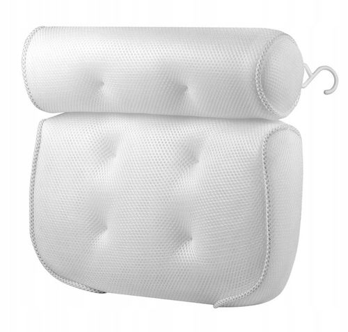 Poduszka kąpielowa do wanny podgłówek zagłówek jacuzzi kąpieli przyssawki na Arena.pl