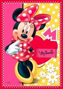 PUZZLE 4 W 1 PIĘKNA MYSZKA MINNIE na Arena.pl