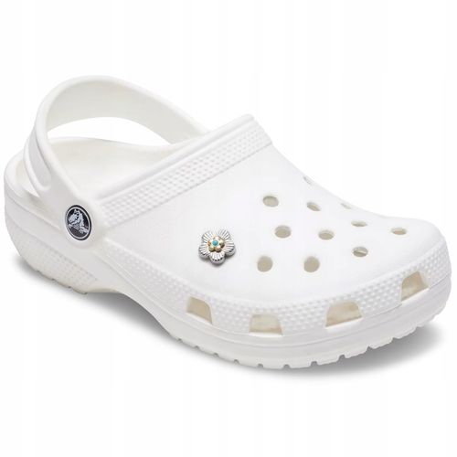 Crocs Przypinki Jibbitz Piny Do Butów Silver Turquoise Flower na Arena.pl