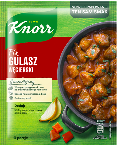 KNOR FIX GULASZ WĘGIERSKI 46G zdjęcie 1