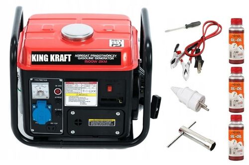 AGREGAT PRĄDOTWÓRCZY 1500W 2KM GENERATOR 230V 12V na Arena.pl