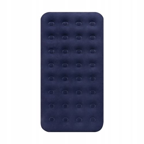 Materac dmuchany jednoosobowy do spania + pompka 186 x 96 x 22 cm Rebel na Arena.pl