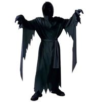 Kostium Halloween dorosły czarny Ghost Clothes rozmiar 150(140-150 cm)