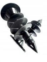 KOŁKI WKRĘTY DO MOCOWANIA FOLII KUBEŁKOWEJ FUNDAMENTOWEJ ŚLIMAK 100 SZT BIT