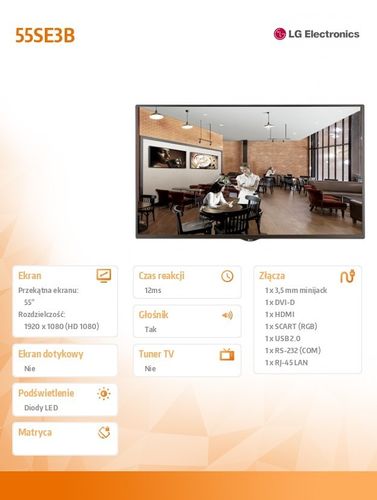 LG Electronics 55SE3B na Arena.pl