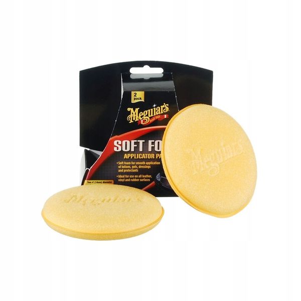 Aplikator Gąbka Pad MEGUIARS Soft Foam Applicator zdjęcie 2