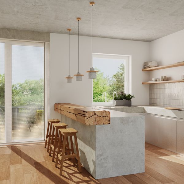 Lampa wisząca MAB beton zdjęcie 12