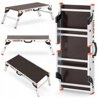 Podest roboczy aluminiowy składany platforma składana HIGHER - 2,36m