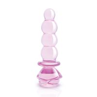 Zatyczka Analna Dream Toys Glaze Glass Różowy