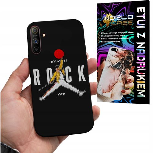 ETUI CASE DO REALME C3 - ROCK KAPELE WZORY FAN POKROWEIC PLECKI na Arena.pl