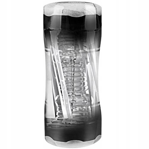 Dwustronny Masturbator Żelowy z Efektem Ssania, Pochwa i Odbyt Anus na Arena.pl