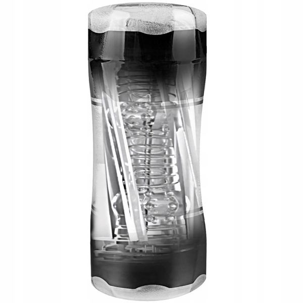 Dwustronny Masturbator Żelowy z Efektem Ssania, Pochwa i Odbyt Anus zdjęcie 6