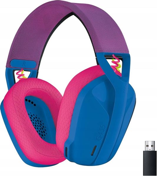Zestaw słuchawkowy do gier Logitech G435 LIGHTSPEED + Bluetooth zdjęcie 1