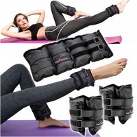OBCIĄŻNIKI NA NADGARSTKI RĘCE KOSTKI NOGI CIĘŻARKI TRENING DO ĆWICZEŃ 2x2kg